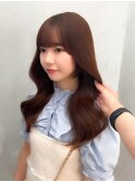 韓国柏顔周り縮毛矯正髪質改善レイヤー韓国ボブメルティくびれ