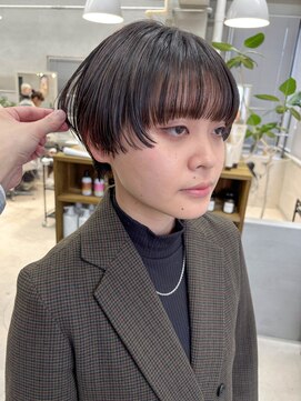 テトヘアー(teto hair) マッシュショート、ワイドバング、丸みショート