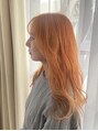 アンプヘアー 西京極店(unpeu hair) ペールオレンジカラー【西京極/葛野大路/花屋町】
