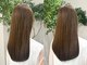 サルファ ヘアデザイン 名古屋 丸の内(S.ALPHA HAIR DESIGN)の写真/髪質改善に特化した最大10ステップの高保湿トリートメント。超音波アイロンコースがおすすめ