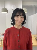 癖毛風パーマ