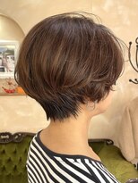 ビュートリアム265(BEAUTRIUM 265)&nbsp;★くびれショート/ブラウンベージュ/くせ毛活かしショート/銀座
