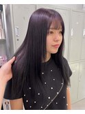 【スタイリストArisa】ブリーチなしダブルカラー　ラベンダー