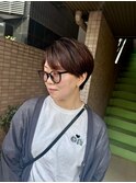 前髪長めベリーショート