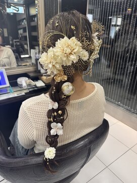 プライズ 錦糸町北口店(prize) 前撮り/ヘアセット/編みおろし/ヘアアレンジ【錦糸町北口】anri