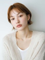 シェル 国分寺(shell) くびレイヤーエモージュグレージュカラーくびれショート/国分寺