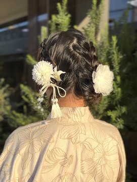 マッシュ アドベ 八戸ノ里(MASHU ADOBE) 浴衣にぴったり！夏祭りスタイル♪