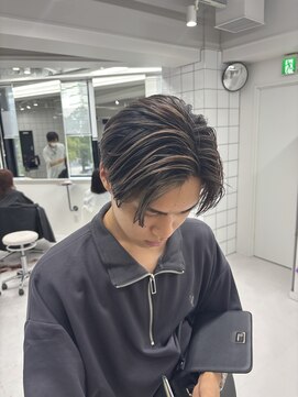 ギア(GEAR.) ＜メンズデザインカラー＞バレイヤージュスタイル