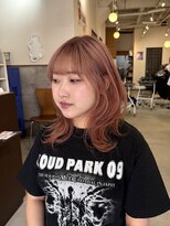 ラック 津田沼(LUCK)&nbsp;まろやかピンクとレイヤー/ダブルカラーケアブリーチ