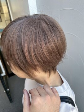 サンタフェ 岡崎店(Santa'Fe) 髪質改善/透明感/ブラウン/ショート