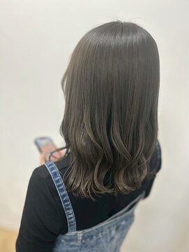 ビューティービースト 浦添店(beauty beast) アッシュグレージュカラー/大人可愛いミディアム