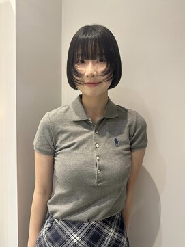 顔周りlayerボブ