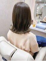 キラーナセンダイ(KiRANA SENDAI)&nbsp;オリーブベージュ×抜け感外ハネ