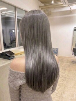 フレイムスヒュー 高崎店(FRAMES HUE)の写真/髪のダメージに合わせてトリートメントをご提案＊髪質改善も叶う◇『自分史上最高の美髪』が叶う☆[高崎]