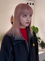 ヴィジョン(VISION) 色落ちもかわいい、透明感溢れるペールピンク