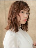 乾かすだけ抜け感ウェットヘアくびれミディアムX上尾20代30代