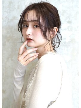 テラス 茨木(Terrace) 大人可愛い20代30代40代50代小顔レイヤーセミロングアレンジ