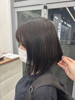 ドットトウキョウ 町田店(dot.tokyo)&nbsp;ダークアッシュ/ミディアムレイヤーカット/町田