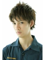 ヘア サルーン マイア 町田駅店(hair saloon maia)&nbsp;メンズショートスタイル　1　スラッシュショート