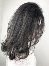 クレアール 恵比寿店(CREAR) 【CREAR 恵比寿/代官山】ミディアムレイヤーグレージュ