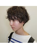 スウェル(SWELL)&nbsp;クシャクシャパーマショート　by  yamamura