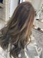 ルシア 池田店(Lucia) バレイヤージュ。カラーだけで、大幅に変えたい方オススメ。