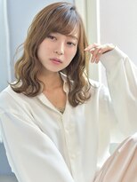 イリーブ(elieve)&nbsp;シアカラーで大人かわいい艶髪◇透明感×ゆるふわレイヤー