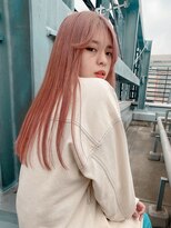 オプスヘアーフェリース(OPS HAIR feliz) ペールピンクベージュ×ハイトーンカラー