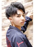 ビジカジ対応!アップバングショート
