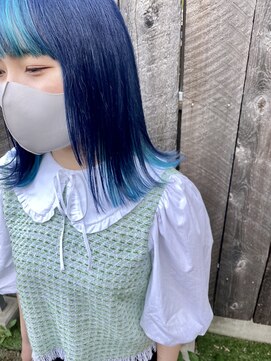 ブルー(BLUE) #BLUE 個性派デザインカラー