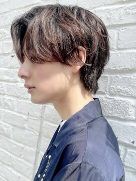 バイフィフス 原宿/表参道(by fifth) センターパート/ニュアンスパーマ/ツーブロ刈り上げ