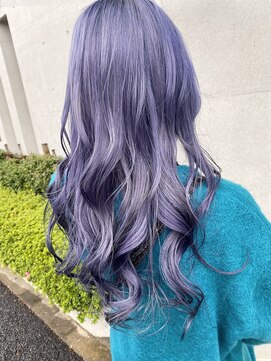 シモキタジャムズ ラベンダーアッシュ＊ケアブリーチ/ダブルカラー/アッシュカラー