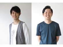 【実力派スタイリストが担当】２名の少人数体制、キャリアを積んだ美容師が担当します。