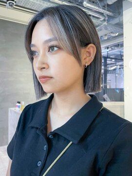 アルバム 渋谷パルコ(ALBUM) デザインカラー_チェリーブラウンフェミニンロング_ba419133