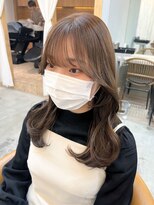 ロンドアジュール 横浜(Lond azur)&nbsp;前髪から繋がる顔まわりレイヤー◎