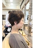 癖毛ショート