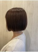 切りっぱなしボブ