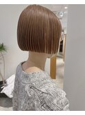ミニボブ/ショート/ショートヘア/前下がりボブ/ぱつっとボブ
