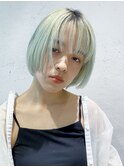グリーンウルフボブ_マチルダボブピンクベージュ_8804
