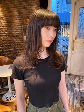 トレンチ(TRENCH) 《TRENCH おつじ》レイヤーカット ワイドバング