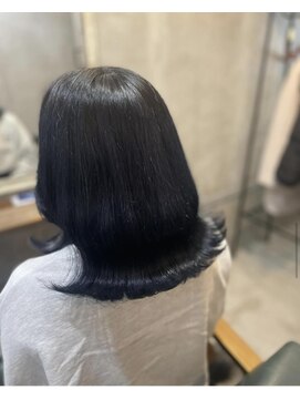 リエコー(RE'ECHO) 色落ち可愛いブルー系カラー