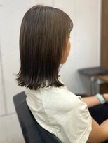 リッチ 菊名店(Rich)&nbsp;オリーブグレージュ　外ハネボブ　透明感カラー　髪質改善