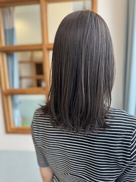 アミトヘアアンドサロン(amito hair&salon) 柔らかい質感のブラウンベージュ