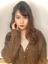 ニスル 町田店(NISURU)&nbsp;似合わせカット/大人ガーリー/ダークアッシュ/着物/町田/町田駅