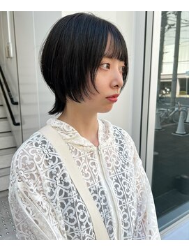 カフ(CAF) CAF松本/ウルフカット/ダークトーンカラー/大阪