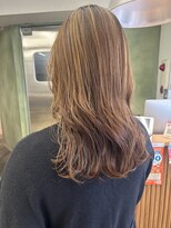 エイトオロク 那覇小禄店(EIGHT oroku)&nbsp;ブリーチありデザインカラー