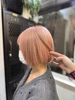 ヴァイス 渋谷店(VAICE)&nbsp;ピンクカラー/ボブ/ピンクベージュ