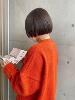 エンター 天神店(ENTER)&nbsp;ボブ/切りっぱなし/髪質改善/シアーブラウン/ENTER 天神店