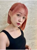 髪質改善縮毛矯正イメチェン外ハネボブ