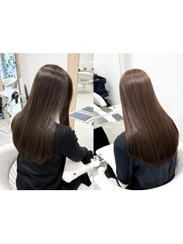 [栄/矢場町]30代40代大人女性に[透明感白髪染め]と[髪質改善]でツヤ髪に[名古屋/栄/髪質改善/白髪染め]